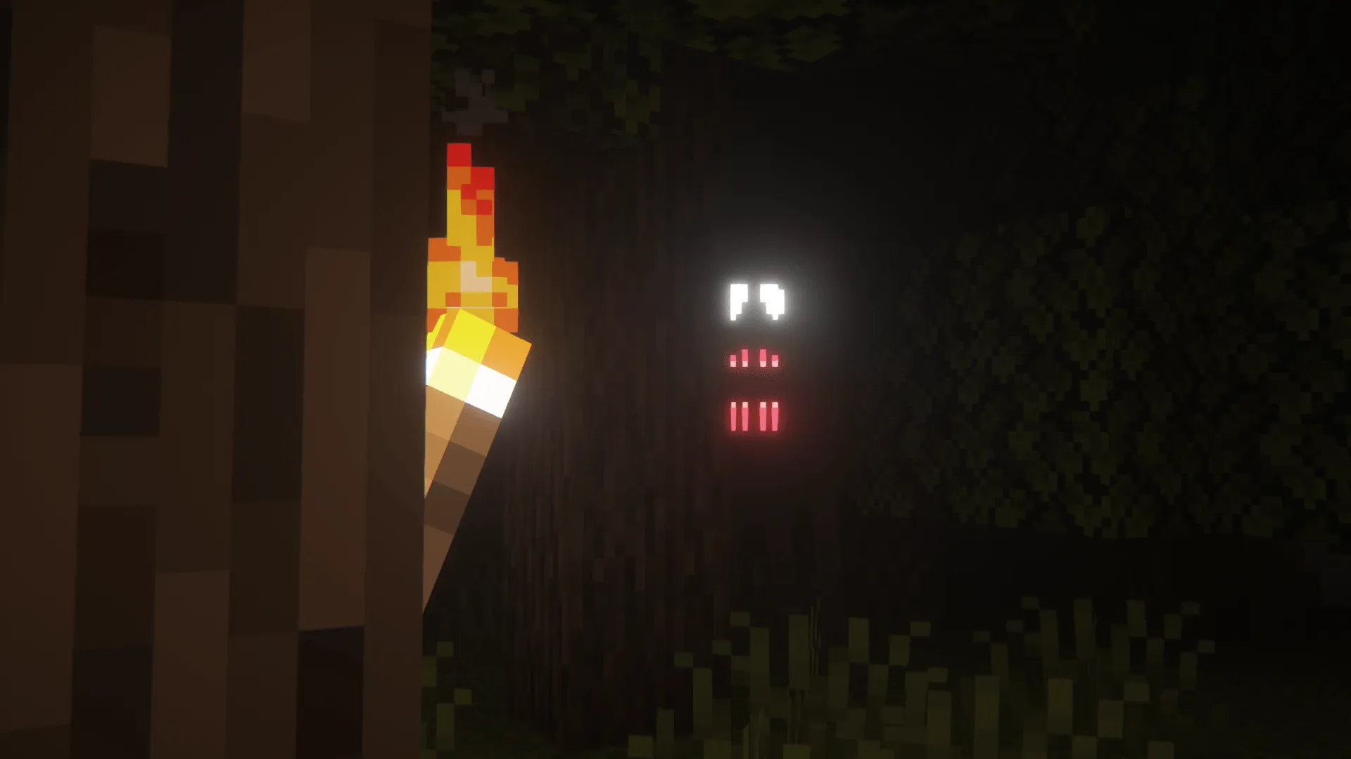 Fear the night (Horror Project) — скриншот 1 (Модпаки, Minecraft)