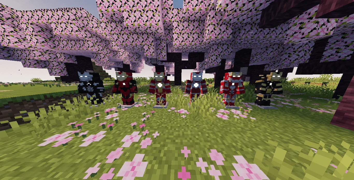 Satsu Iron man addon (Palladium), Моды, Minecraft