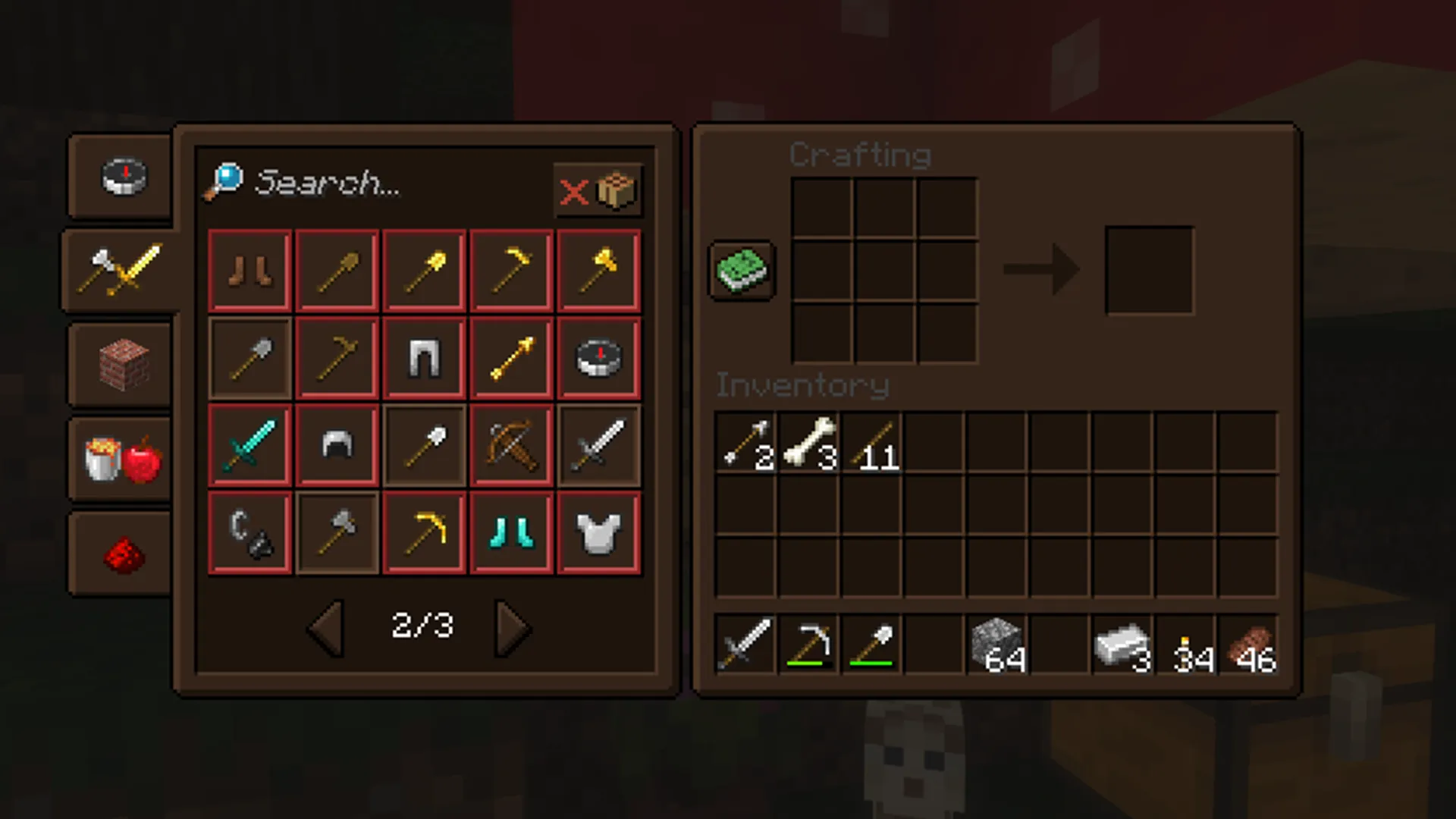 KrisKringle's Lush GUI, Текстуры, Minecraft