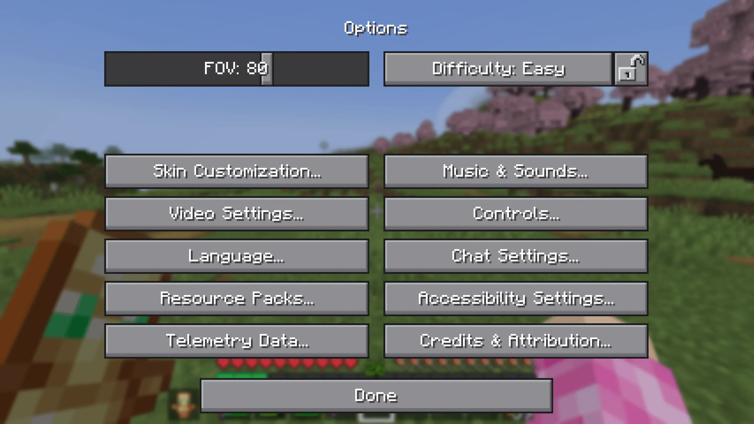 ModernUI, Текстуры, Minecraft