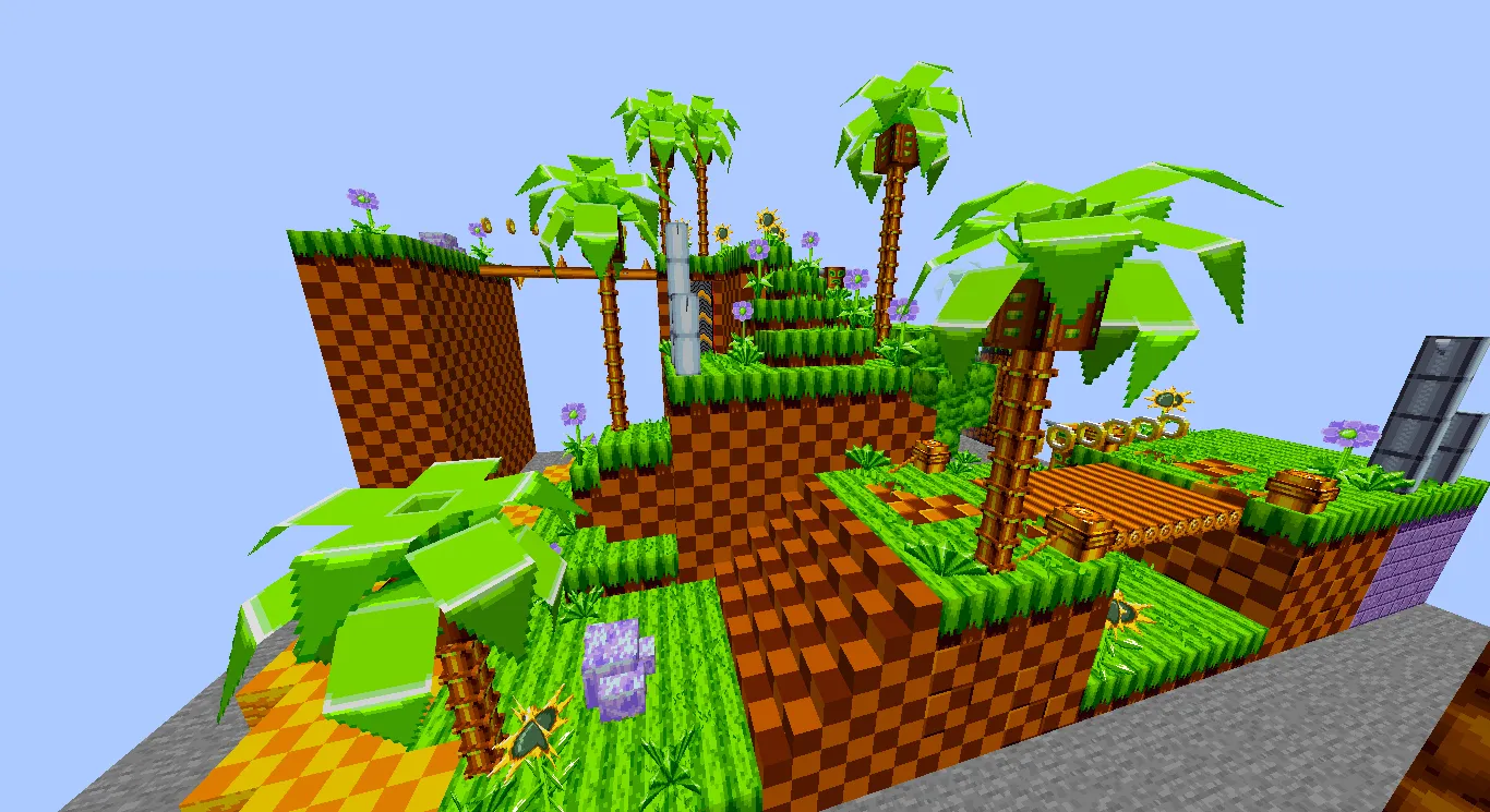 The Amazing Sonic, Моды, Minecraft