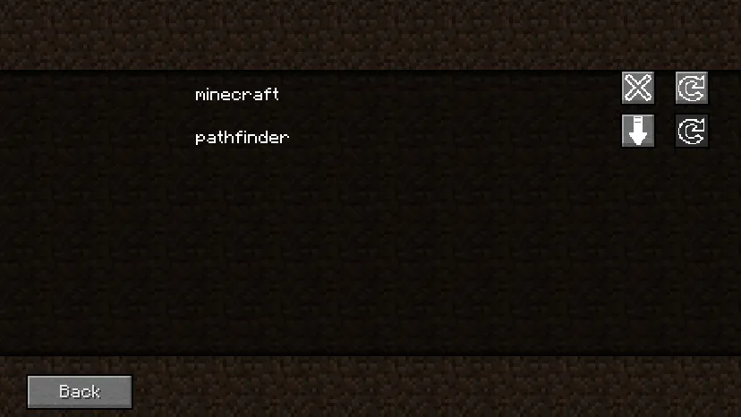 Pathfinder API, Моды, Minecraft