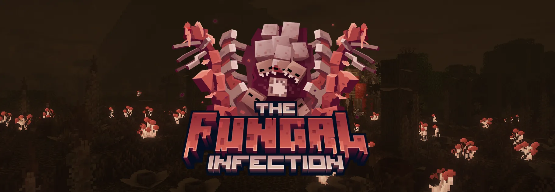 The Fungal Infection | Co-Op Base Defense — скриншот 4 (Модпаки, Minecraft)