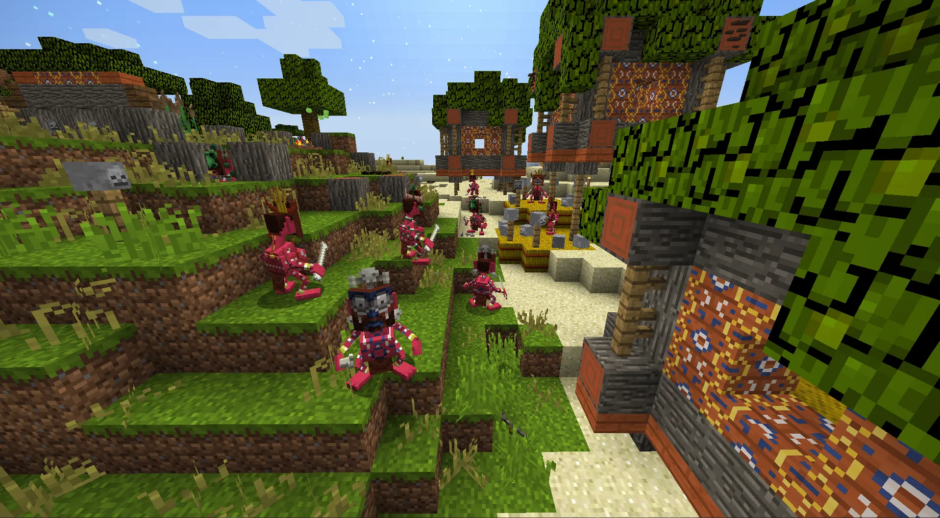 Dungeons & Gears, Модпаки, Minecraft