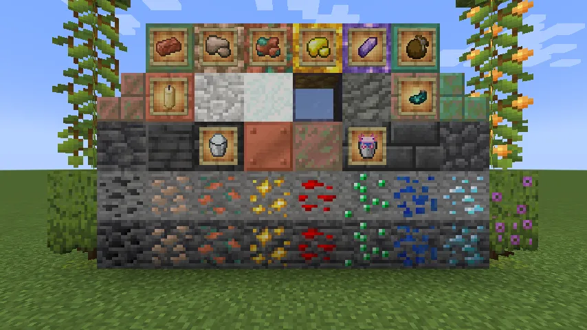 Programmer Art Fix, Текстуры, Minecraft