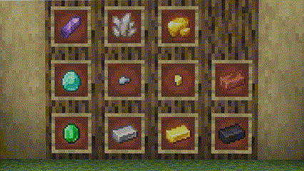 Glowing Ores! - Borderful Edition, Текстуры, Minecraft