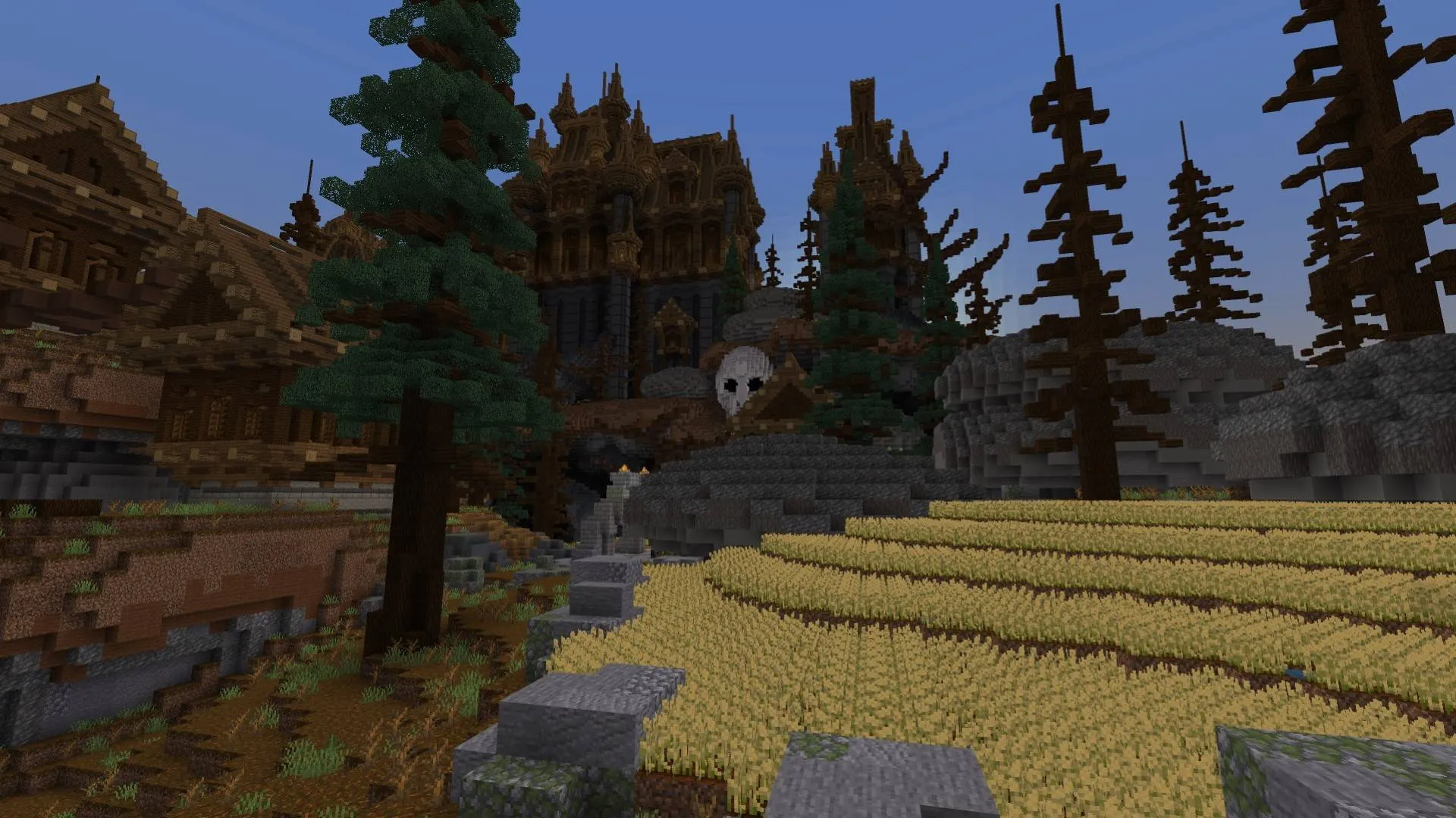 Haunted Castle - Survival Spawn — скриншот 12 (Карты, Minecraft)