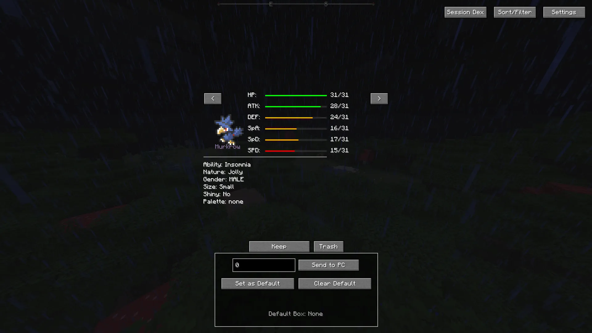 CatchInfo, Моды, Minecraft