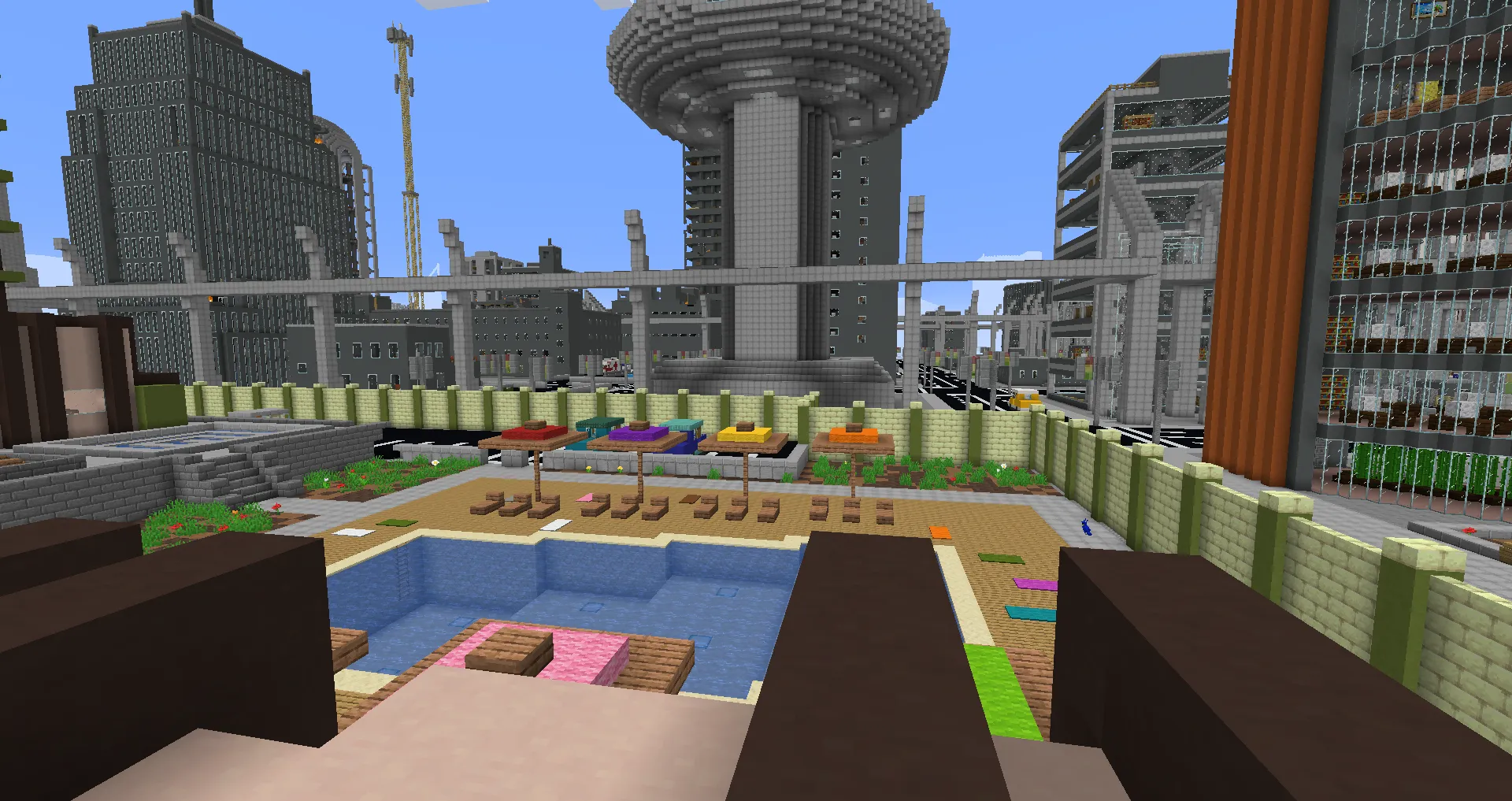 Horizon City - Advanced World, Карты, Minecraft