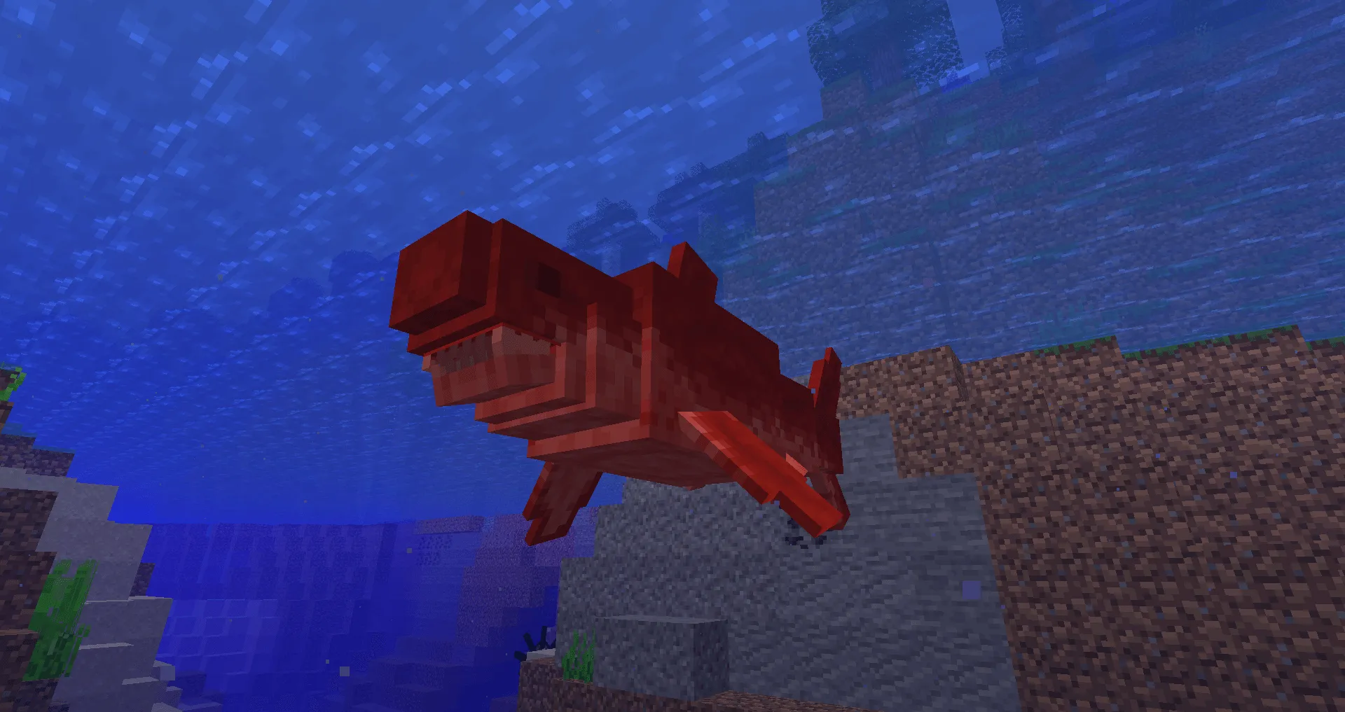 SCP-1057, Absence of Shark, Моды, Minecraft