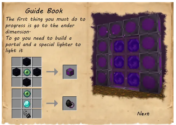 Obsidian and ender tools, Моды, Minecraft