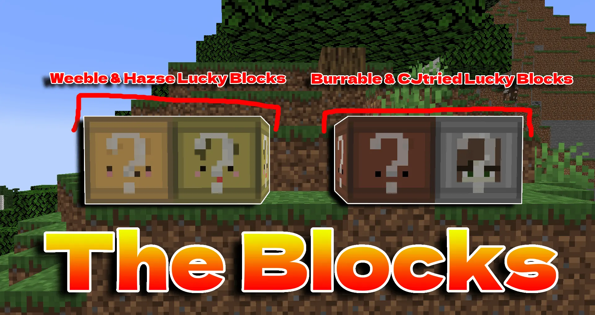 Weeble Lucky Blocks [Beta], Моды, Minecraft