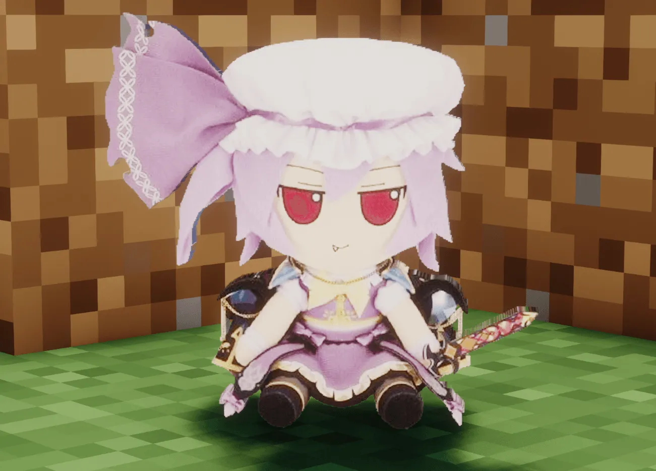 MLGkyell44's E1 Flandre Touhou Lost World Fumo — скриншот 3 (Текстуры, Minecraft)