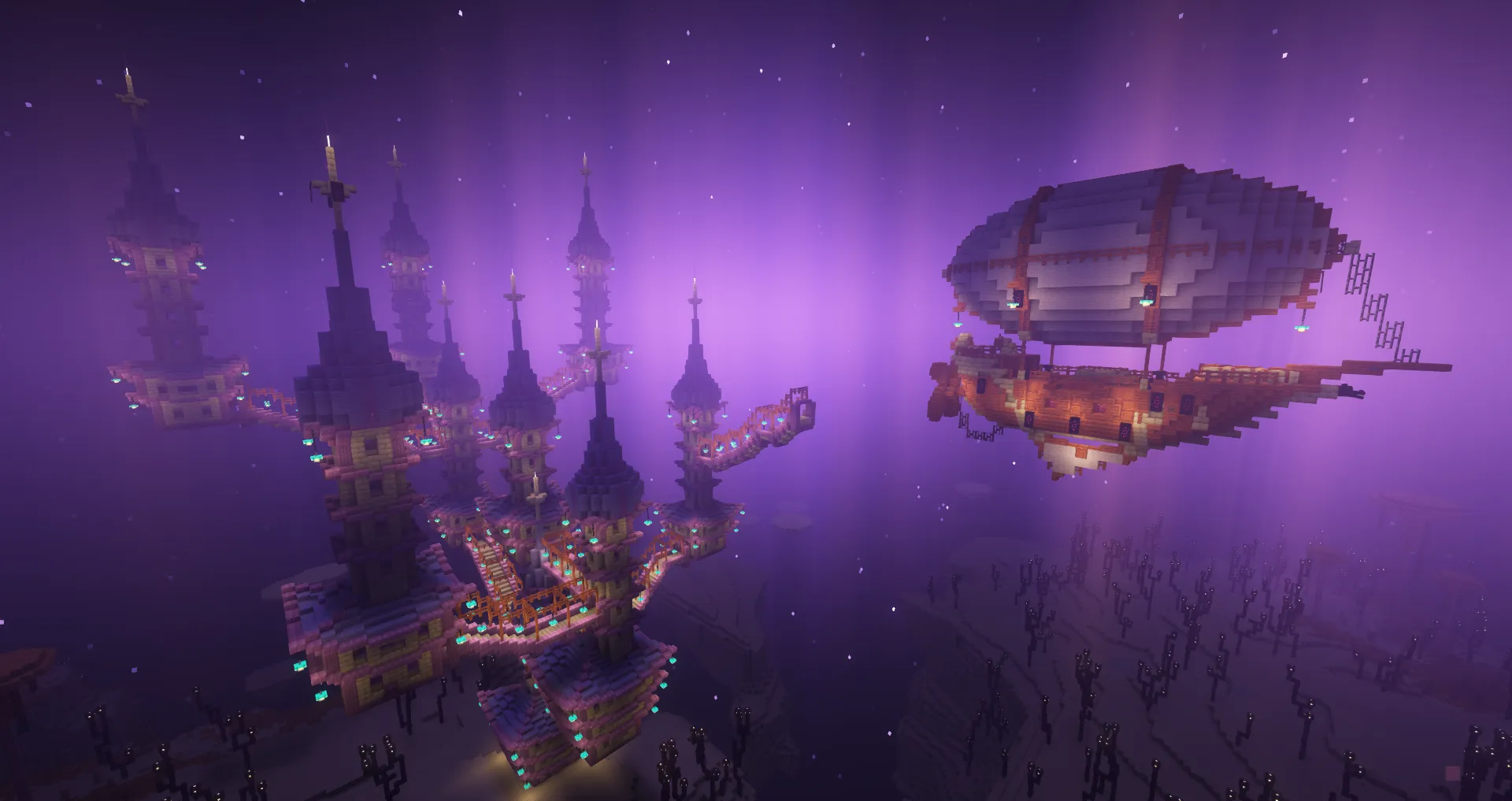 "Better End Cities" for Enderscape — скриншот 1 (Текстуры, Minecraft)