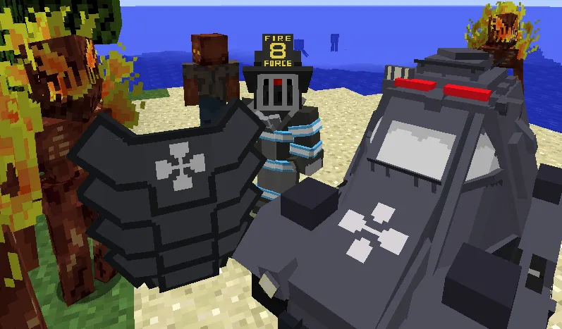 FireForce_KD, Моды, Minecraft