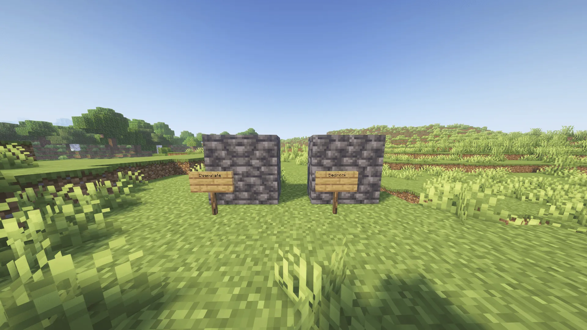 Hide The Bedrock — скриншот 1 (Текстуры, Minecraft)