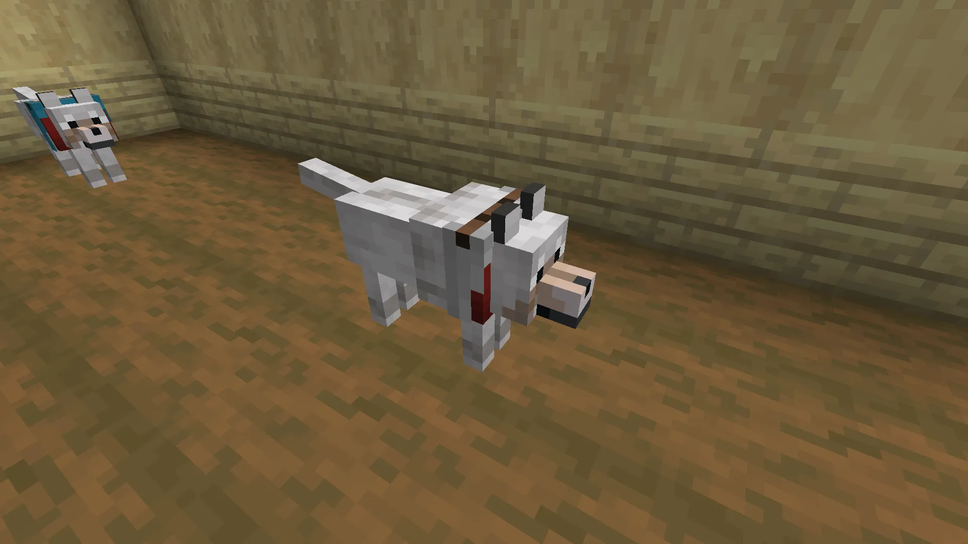 Unobtrusive Wolf Armor — скриншот 7 (Текстуры, Minecraft)