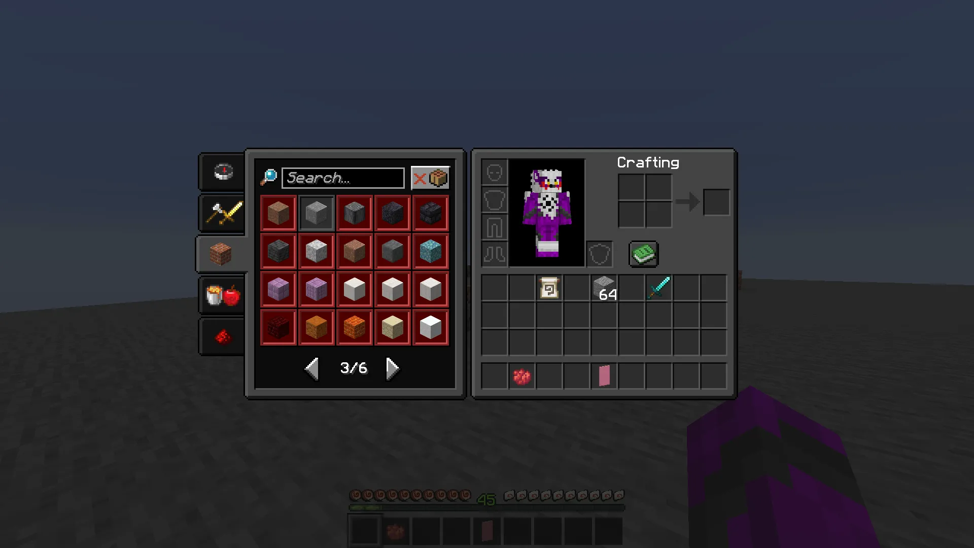 Shady's Dark Okami GUI — скриншот 5 (Текстуры, Minecraft)