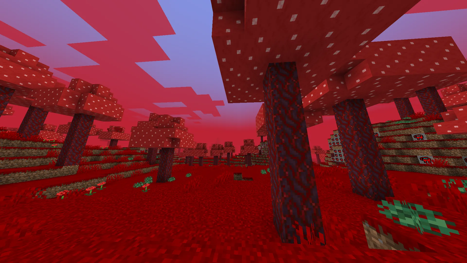 Amongus Dimension, Моды, Minecraft
