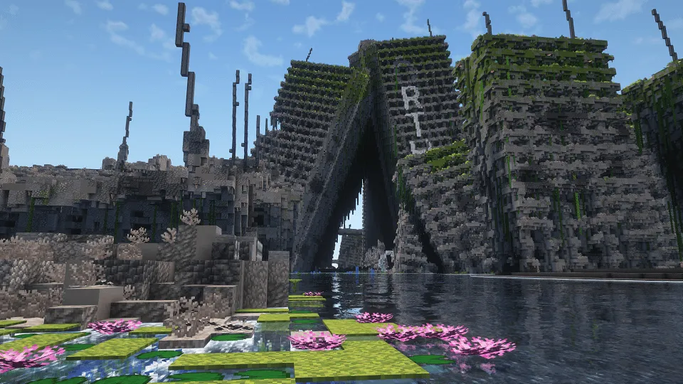 Tideworn - 8 sqkm Forgotten Flooded City — скриншот 18 (Карты, Minecraft)