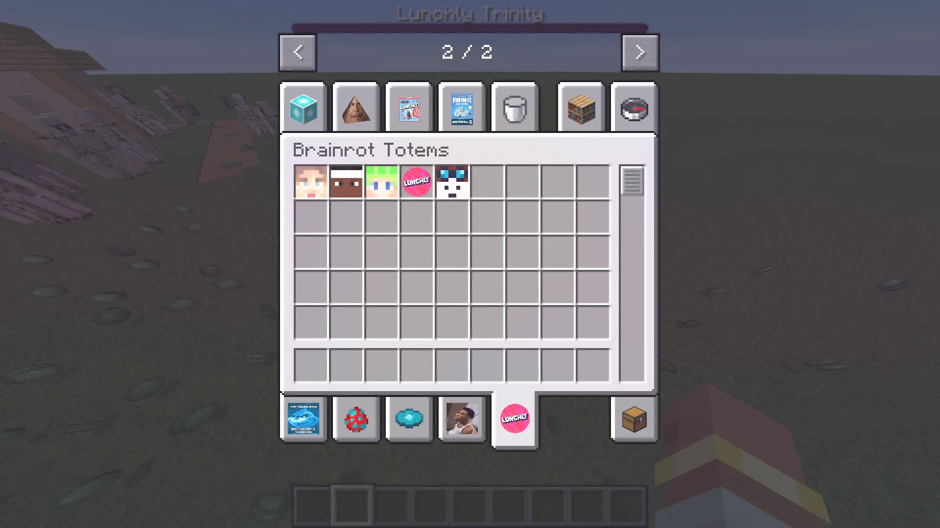 Brainrot+, Моды, Minecraft