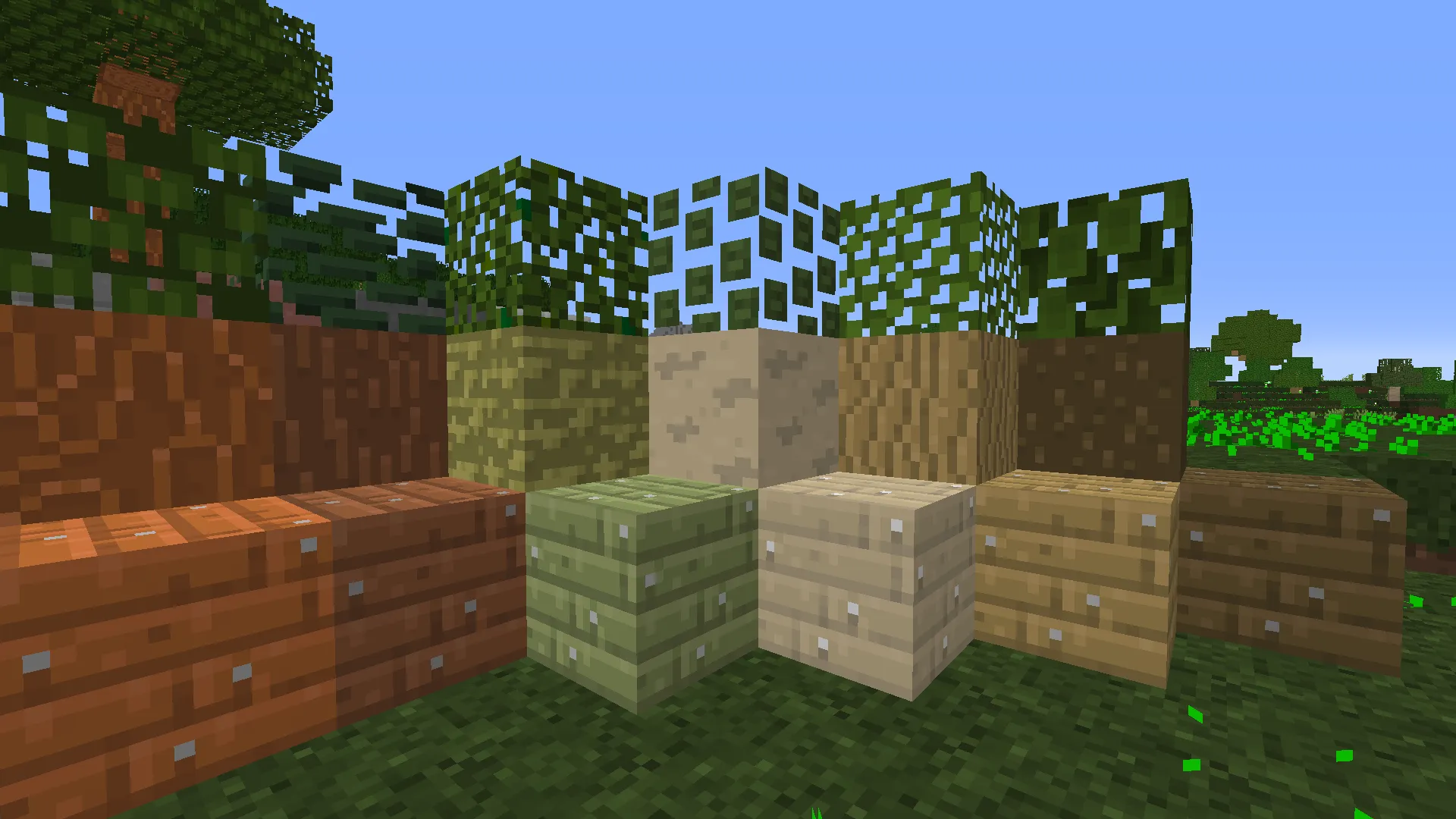 Specklepack, Текстуры, Minecraft