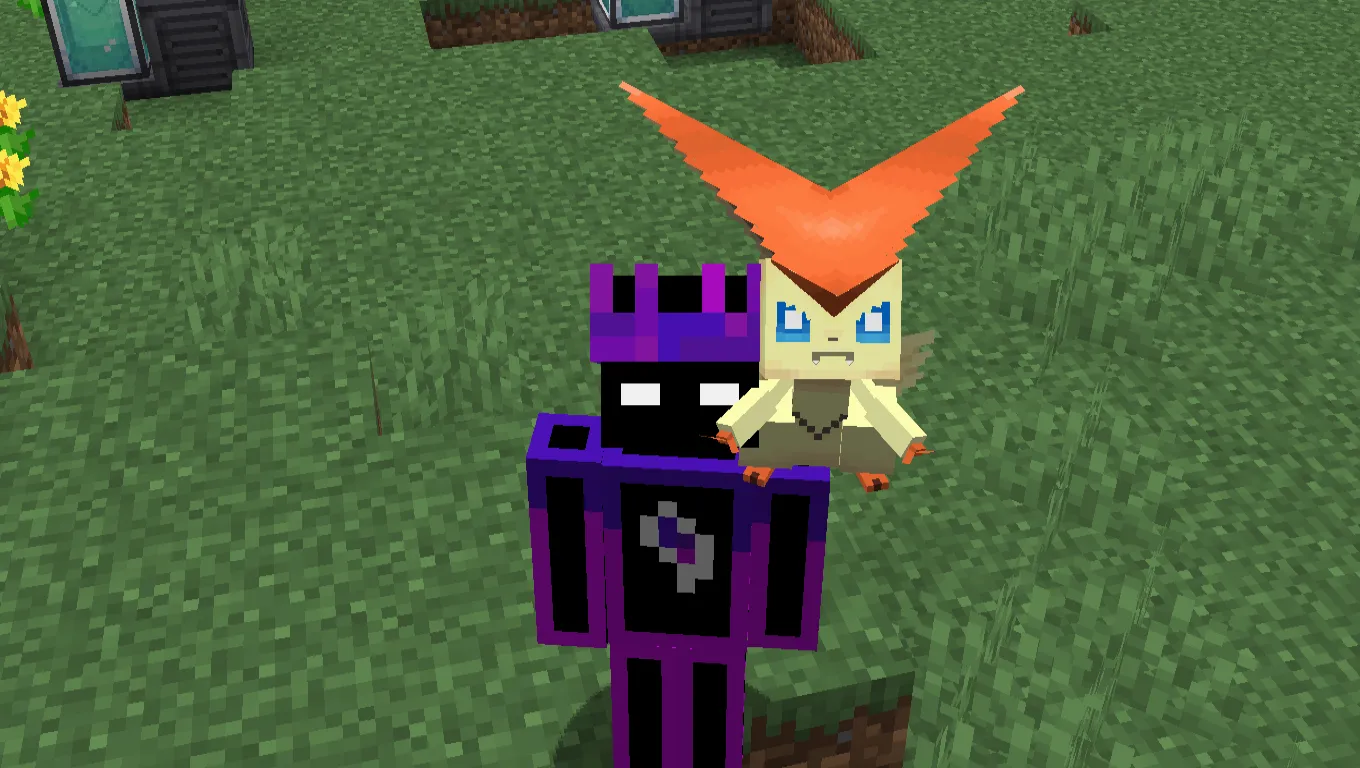 Victini Fossil Addon for Cobblemon — скриншот 1 (Аддоны, Minecraft)