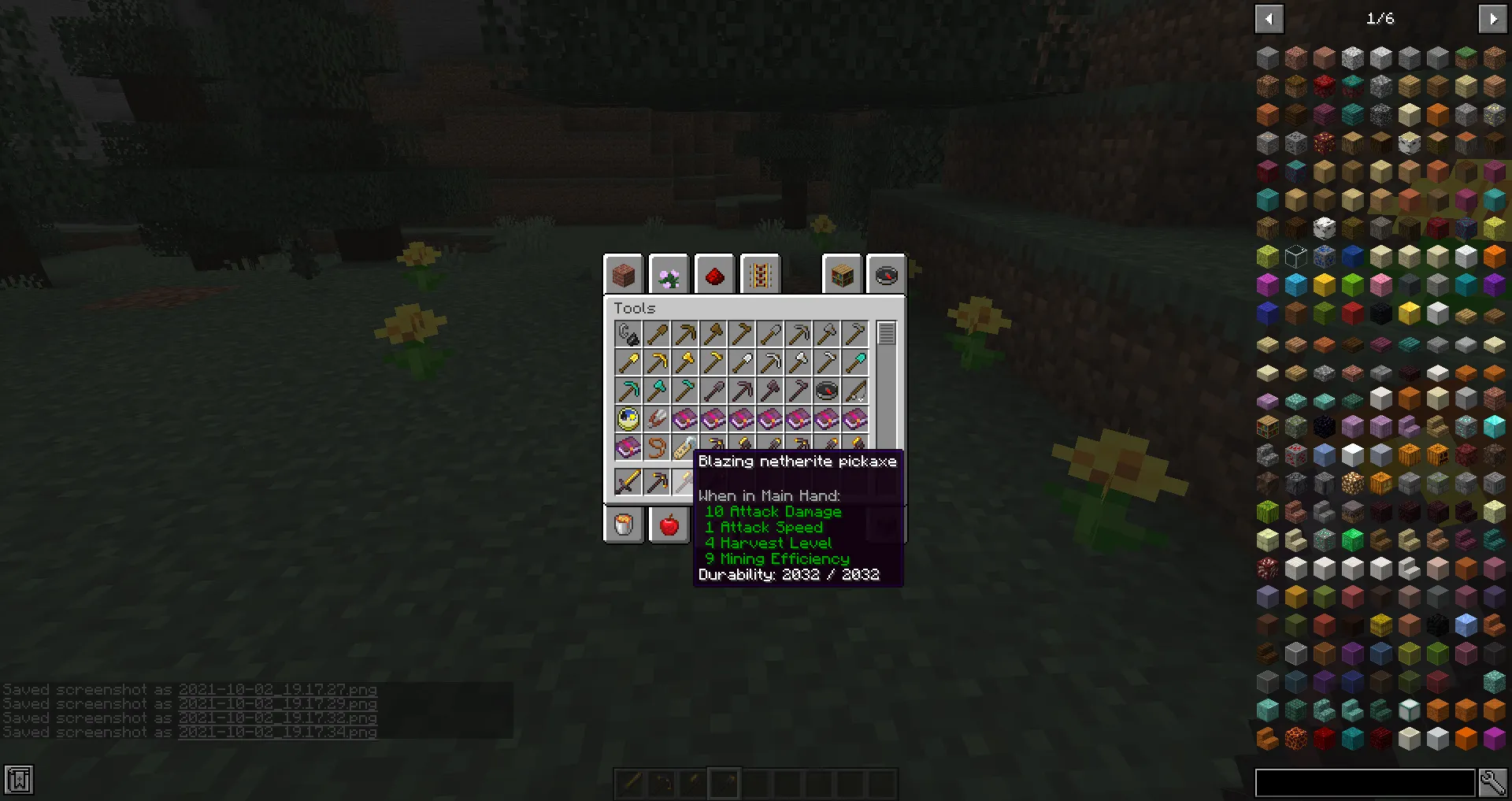Blazing Netherite Tools, Моды, Minecraft