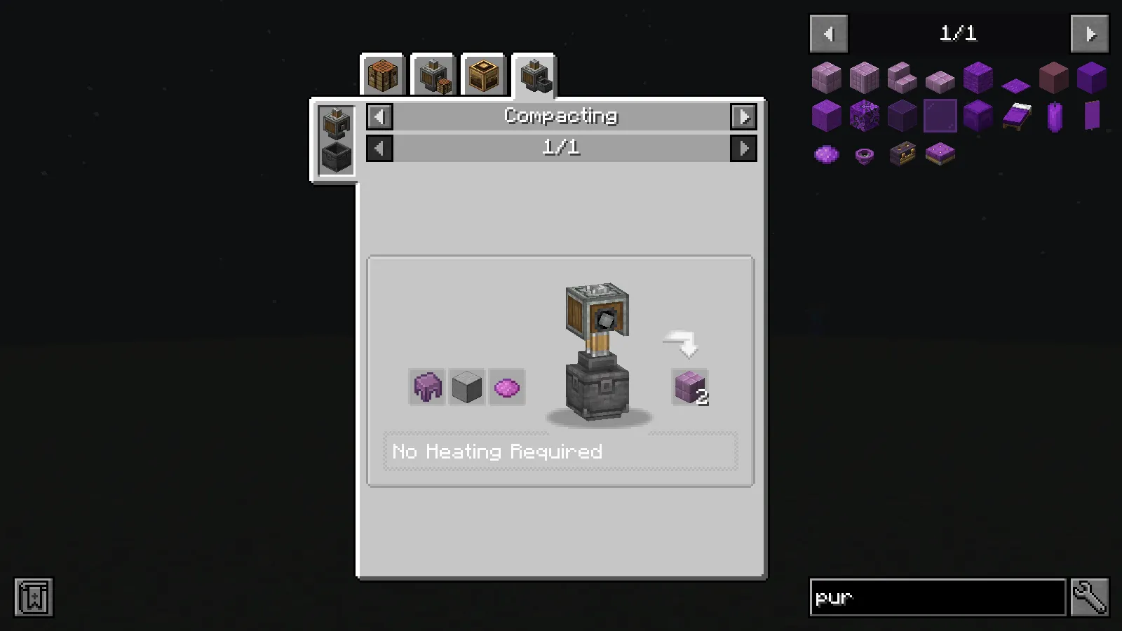 Create MMA, Моды, Minecraft