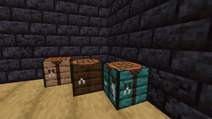Tetra tables looking neat, Моды, Minecraft