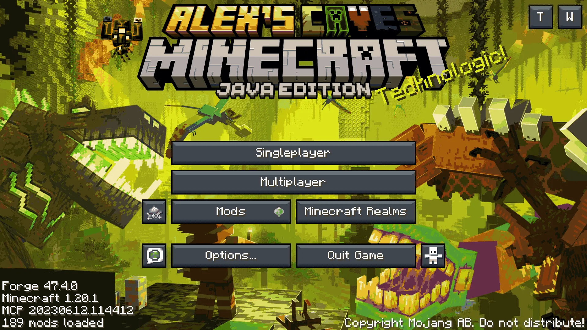 Alex's Caves Background — скриншот 1 (Текстуры, Minecraft)