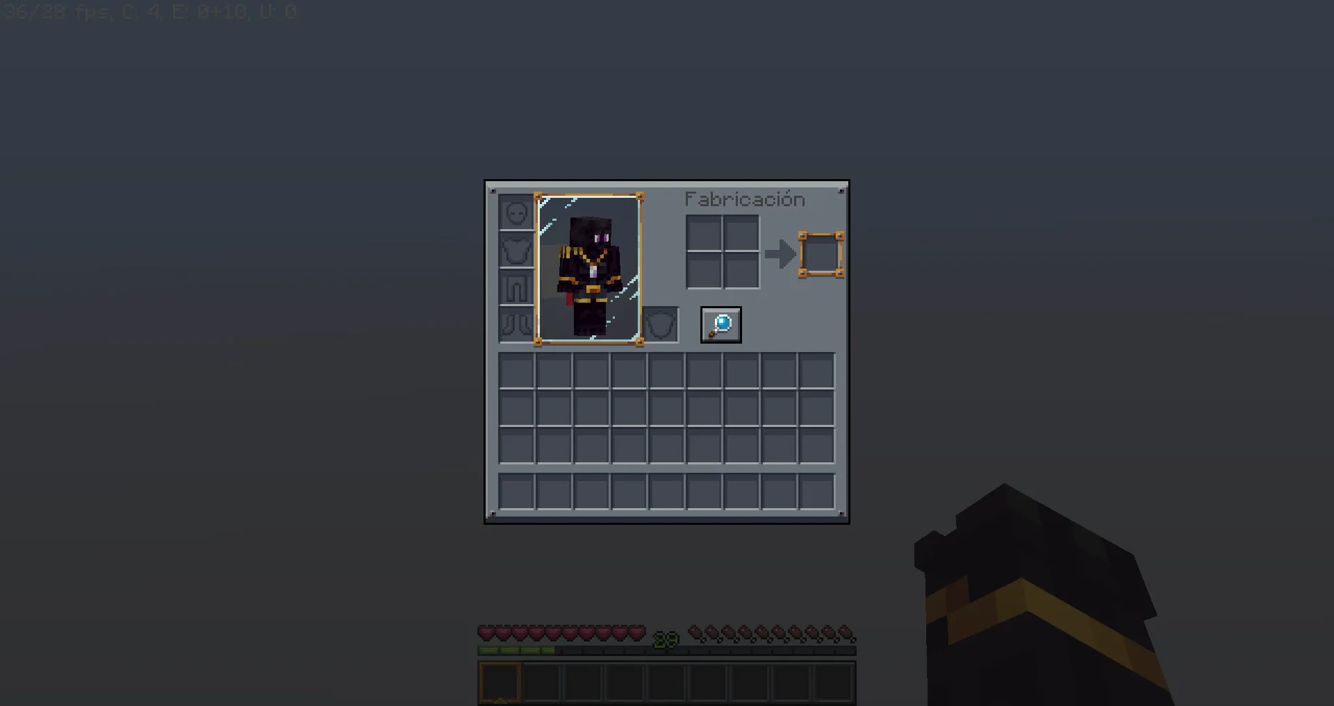 Modern GUI-Dark Edition — скриншот 1 (Текстуры, Minecraft)