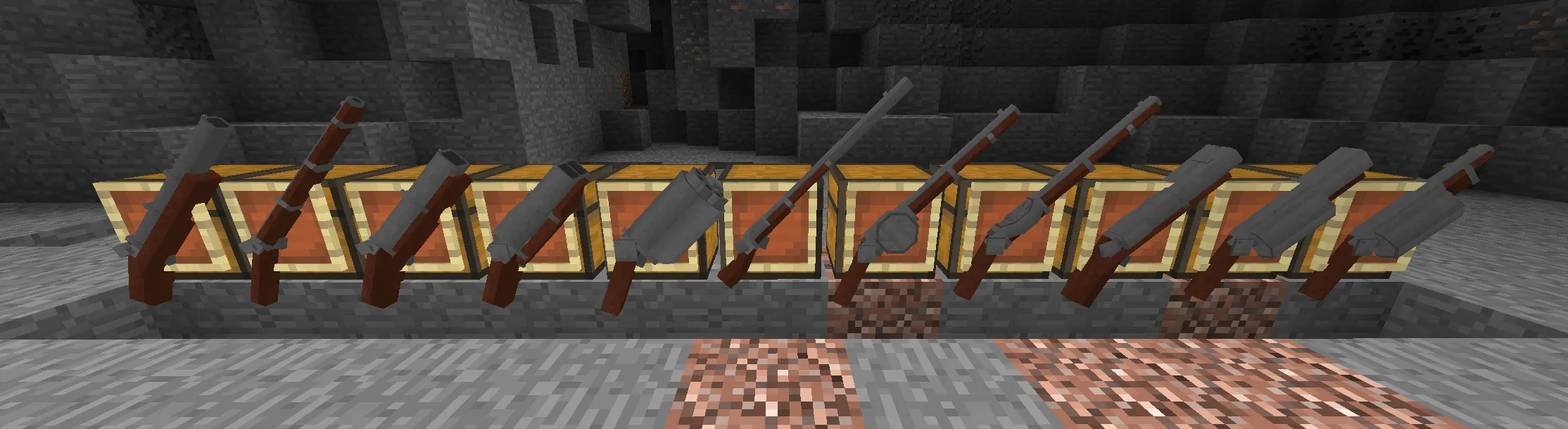 Archaic Guns, Моды, Minecraft