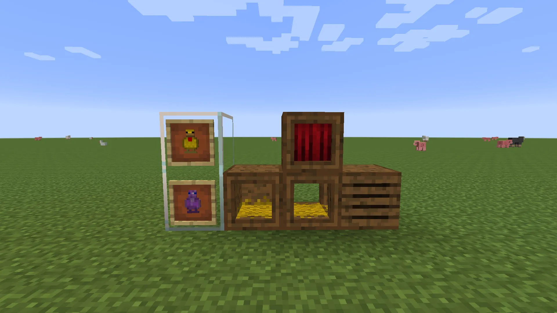 Omoshiroi Kamo, Моды, Minecraft