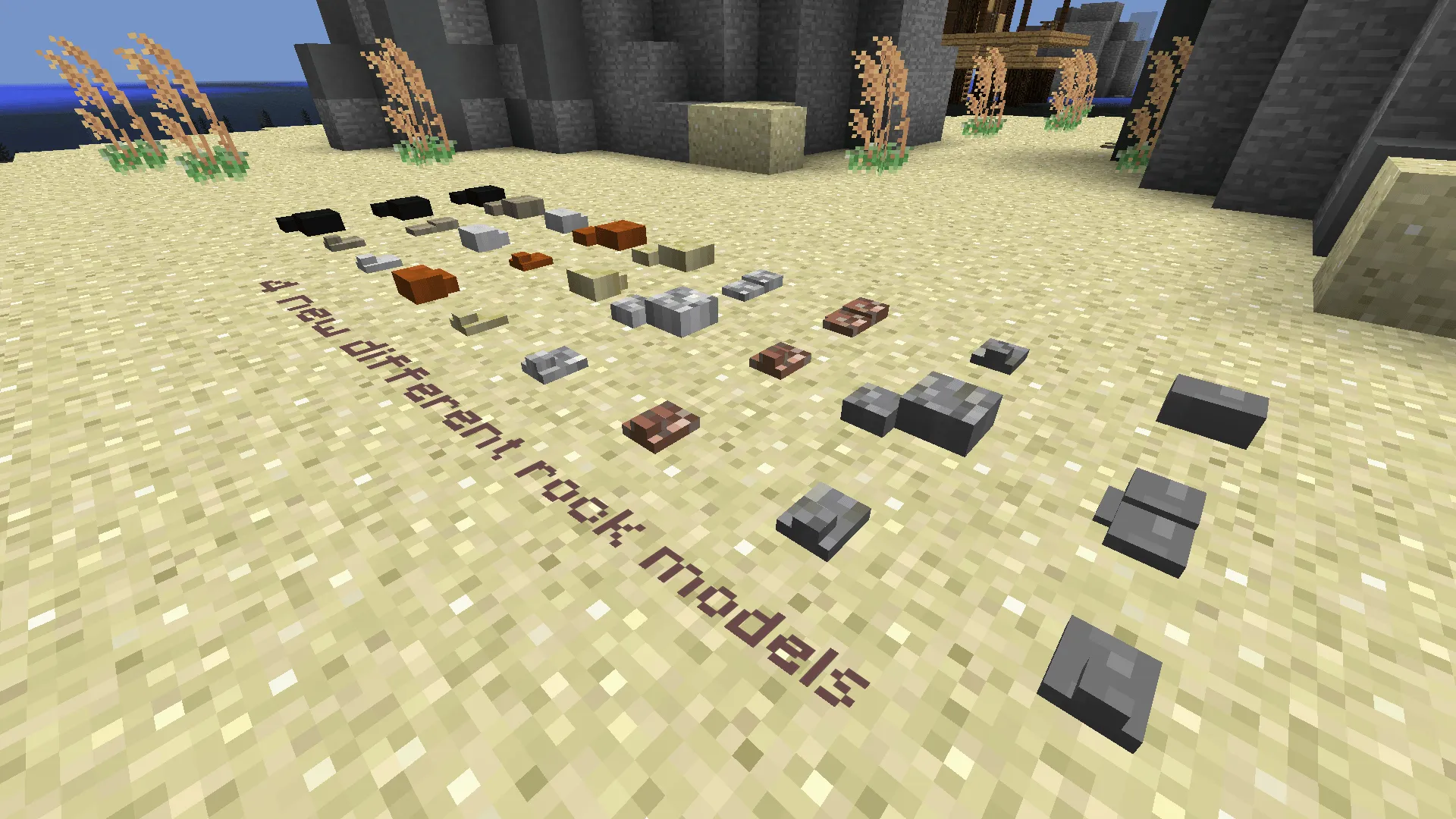 Better Rocks for RLCraft, Текстуры, Minecraft