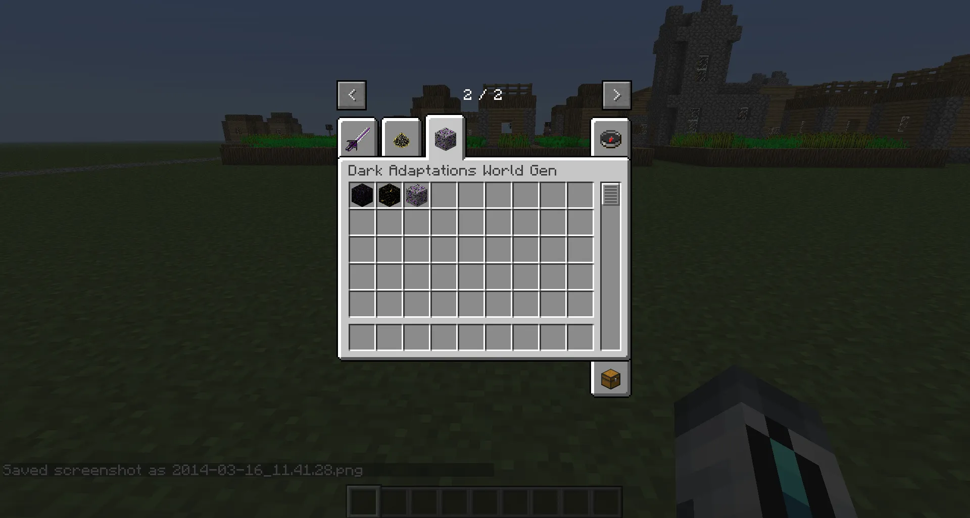 Dark-Adaptations, Моды, Minecraft