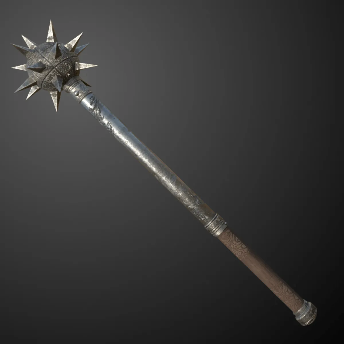 Morningstar (Mace retexture) — скриншот 1 (Текстуры, Minecraft)