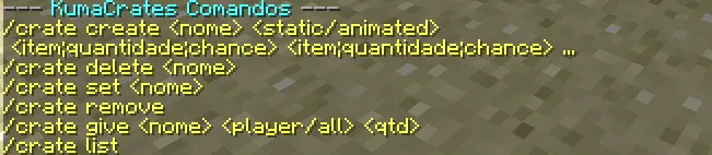 KumaCrates — скриншот 4 (Плагины, Minecraft)