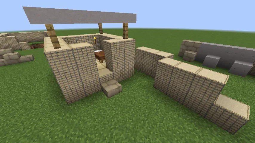 Bunker & Frontline Block kit, Моды, Minecraft