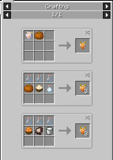 Seasonals, Моды, Minecraft