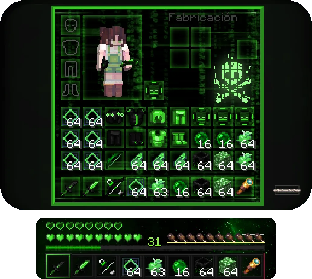 H4ckerSh1t, Текстуры, Minecraft