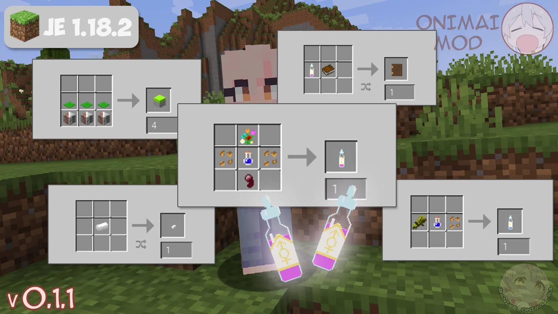 Oniichan wa Oshimai (Onimai) — скриншот 12 (Моды, Minecraft)