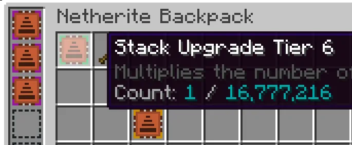 Sophisticated Backpack Allthemodium Tier, Моды, Minecraft