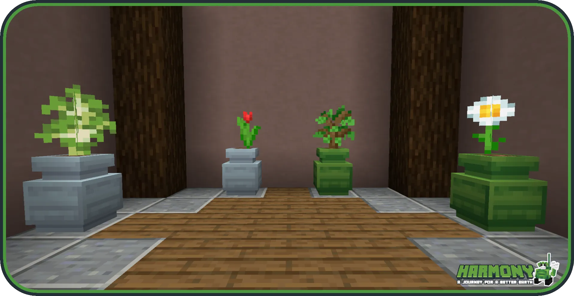 Harmony: A journey for a better earth — скриншот 3 (Моды, Minecraft)