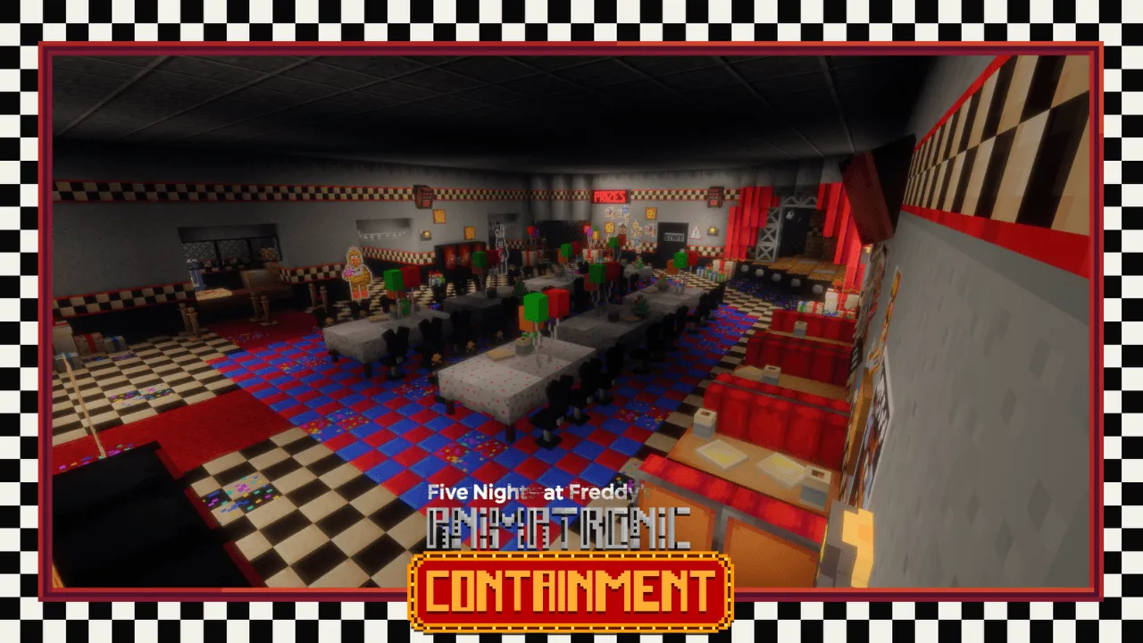 FNAF: Animatronic Containment — скриншот 1 (Моды, Minecraft)