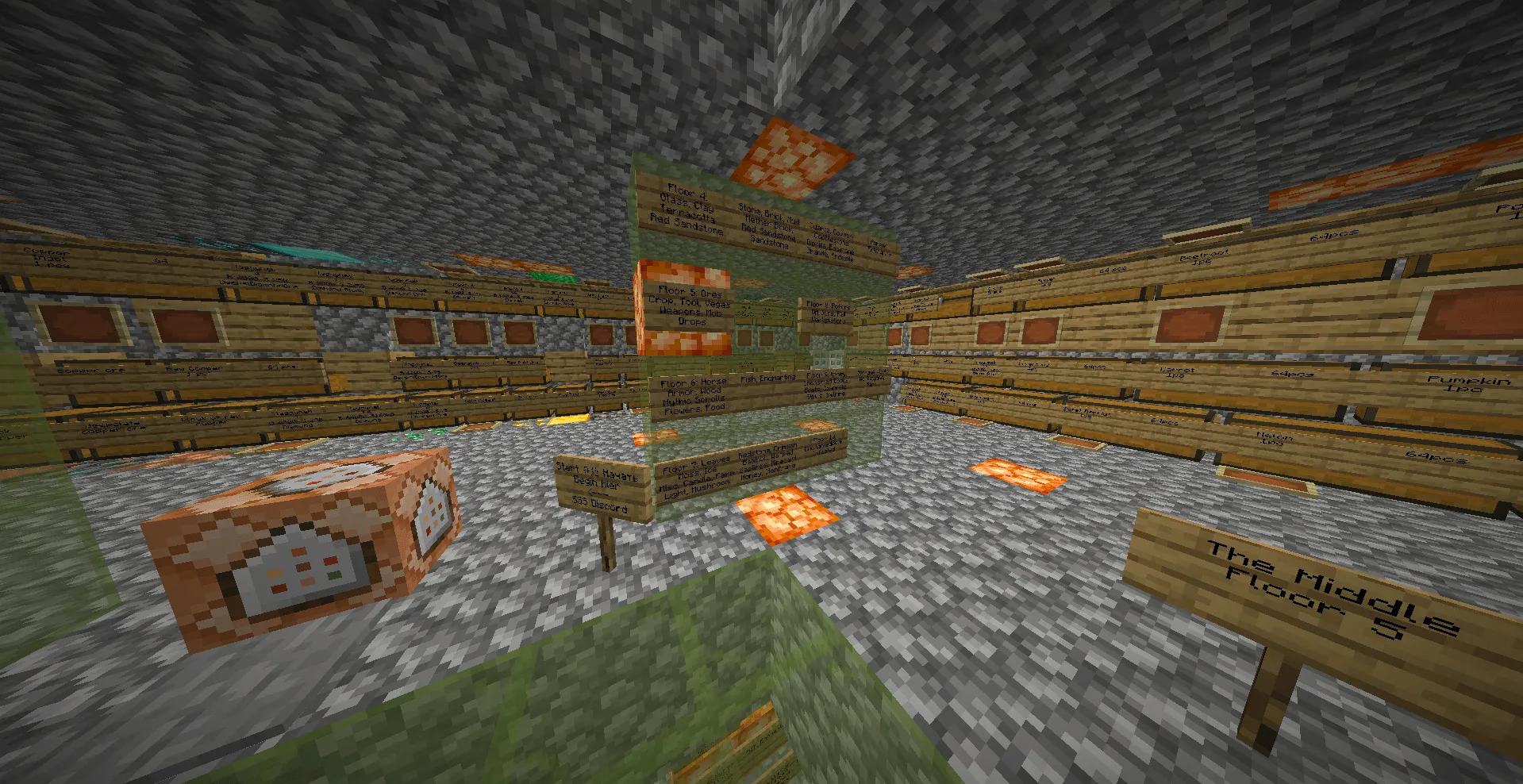 Seventh Sky Syndicate Chestshop Mall v1.1 — скриншот 6 (Карты, Minecraft)