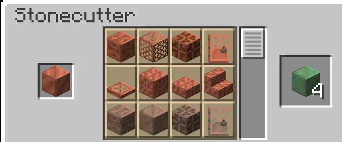 Easy Copper Cutter  🪚 — скриншот 4 (Моды, Minecraft)
