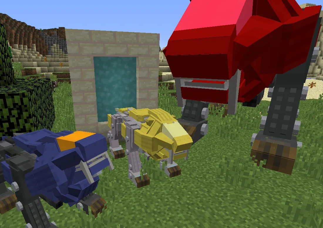 Zoids_KD, Моды, Minecraft
