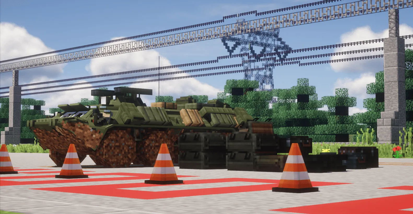 [IV/MTS] Q.M.P [Qawsed Military pack] — скриншот 15 (Моды, Minecraft)