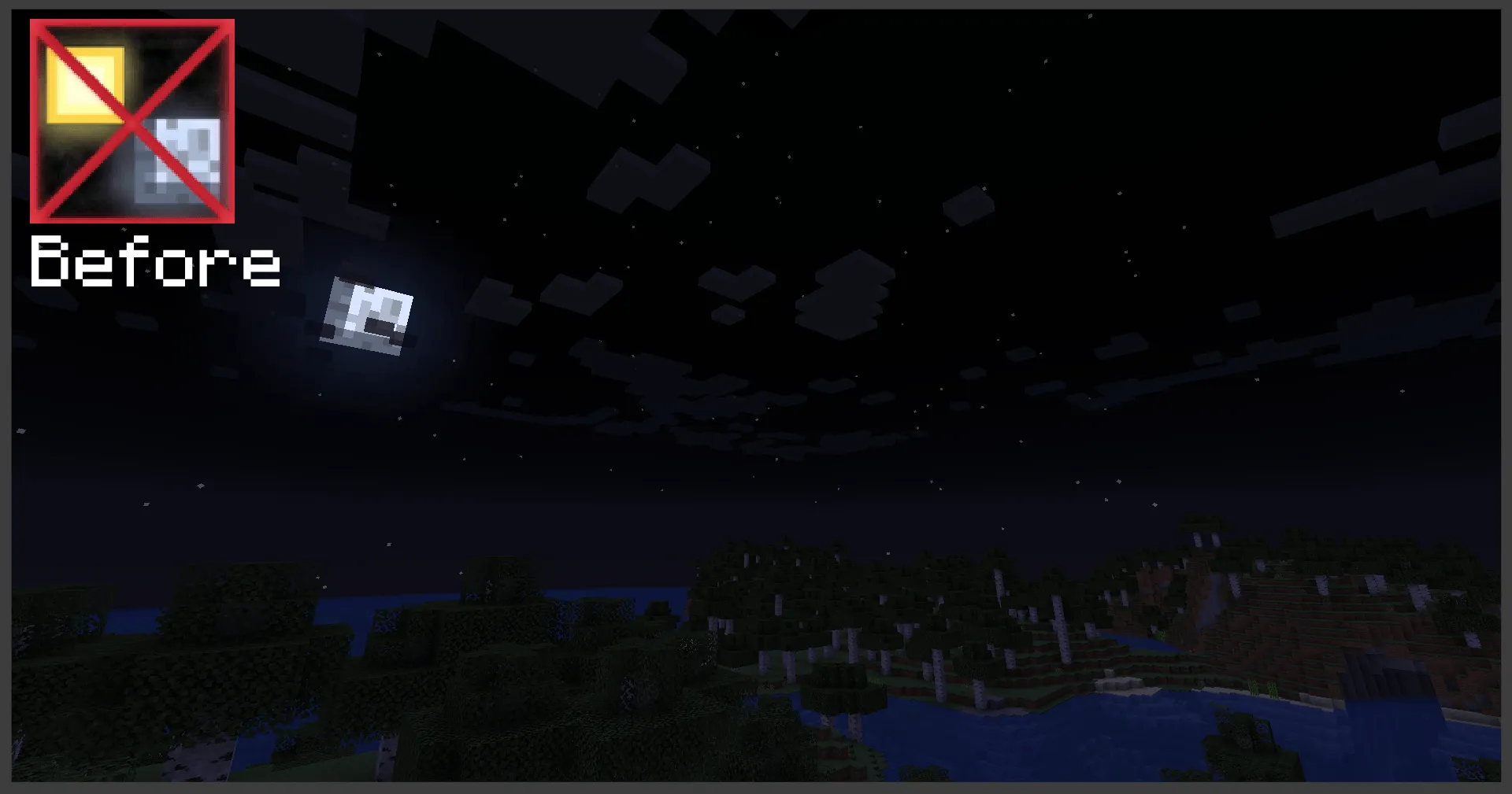 Sun & Moon remover — скриншот 1 (Текстуры, Minecraft)